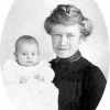 Mary Smith with her son, Eugene Leon - Thorton, ID