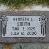Headstone - Kenneth L. Smith - Little Butte Cemetery - Annis, ID