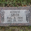 Headstone - Kenneth Smith - Little Butte Cemetery - Annis, ID