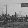 Eugene tSmith Taking a load of Grain to an Elevator in Rexburg, ID