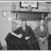 Eugene Leon Smith with s Missionary Companion LDS Mission in German