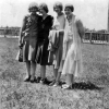 Dwinna Smith, Dora Lee, Renee, and Glenice Smith at Dora Lee\'s home in Thorton, Id