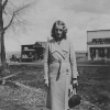 Dwinna Smith Bennett at Marler (aunt) Store inThorton, ID