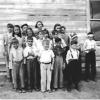 Navarre and Kenneth Smith - School Photo - Front and Middle Rows in the center 