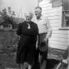 Mary and Eugene Smith at their daughter Glenice Anderson\'s Home in Thorton, ID