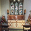 Interior of the St. Laurences Church in Burton-on-the-Hill 