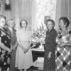 The daughters of Thomas X. and Anne Masters Howe Smith taken in Logan, Utah Fannie, Mabel, Patience, Marie, and Jennie Smith