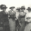 Daughters of Thomas X. and Margaret Gurney Smith - Alice, Lucy, Harriet, Catherine and Emma in Logan around 1900
