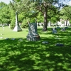 Thomas X. Smith\'s Tomestone in the Logan City Cemetery in Logan, Utah