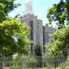 View of the Logan Temple in Logan, Utah