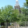 View of the Logan Temple in Logan, Utah