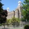 View of the Logan Temple in Logan, Utah