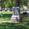 Thomas X. Smith\'s Tomestone in the Logan City Cemetery in Logan, Utah