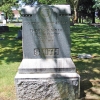 Thomas X. Smith\'s Tomestone in the Logan City Cemetery in Logan, Utah