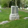 Thomas X. Smith\'s Tomestone in the Logan City Cemetery in Logan, Utah