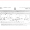 Marriage license of Thomas X. Smith and Margaret Gurney -1851